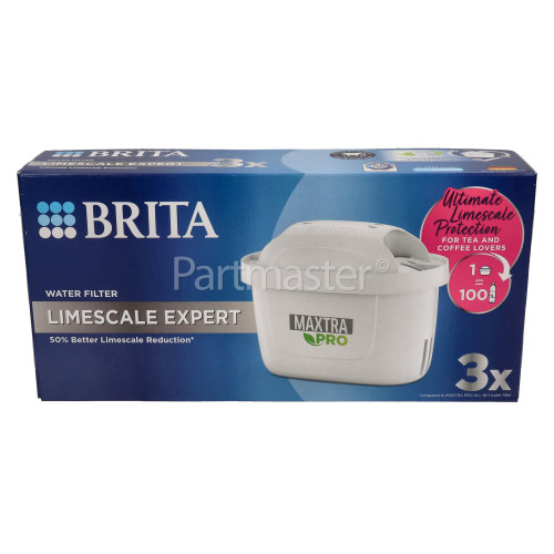 Brita MAXTRA PRO Limescale Expert Water Filter Cartridges &ndash; Pack Of 3