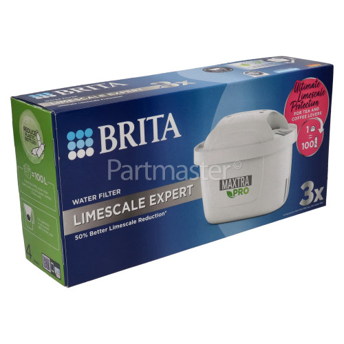 Brita MAXTRA PRO Limescale Expert Water Filter Cartridges &ndash; Pack Of 3