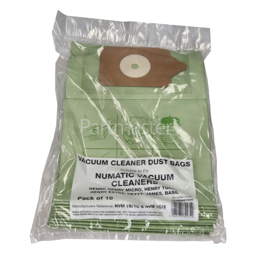 Compatible NVM-1CH Paper Dust Bag (Pack Of 10)