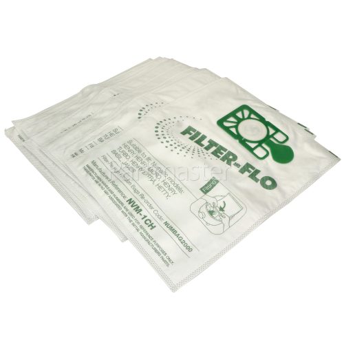 Compatible NVM-1CH Filter-Flo Synthetic Dust Bags (Pack Of 10)