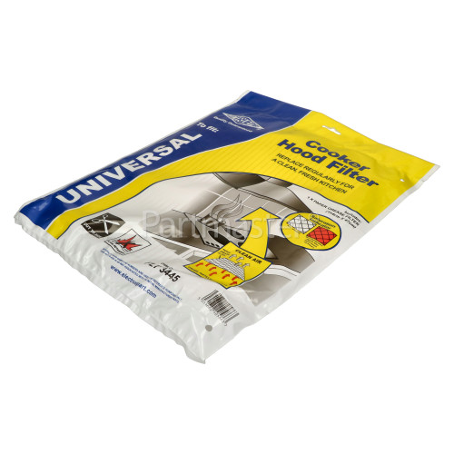 Bosch 0752200167(00) Universal Cooker Hood Grease Filter With Saturation Indicator ( 1140x470mm ) CUT TO SIZE