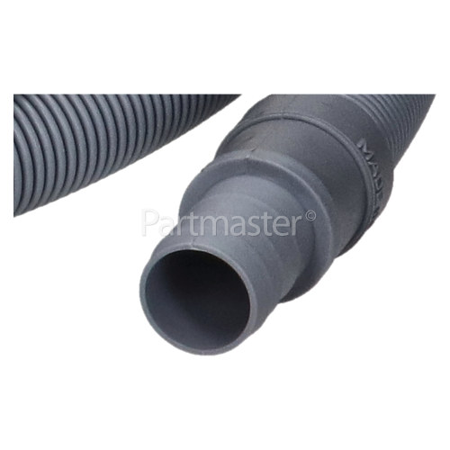 2.5m Drain Hose - Straight Extension 19mm Internal Stepped Connector To 19mm External