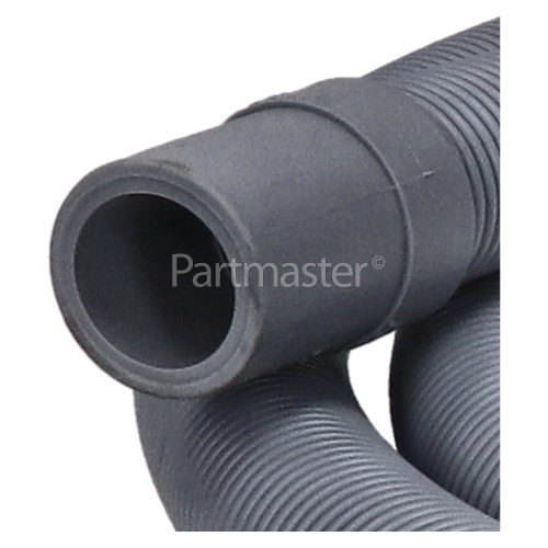 2.5m Drain Hose - Straight Extension 19mm Internal Stepped Connector To 19mm External