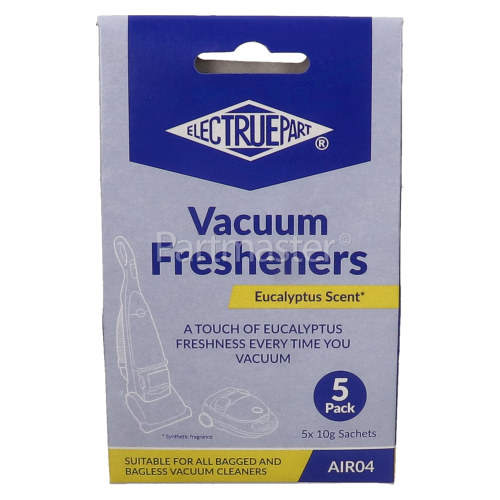 Universal Vacuum Cleaner Air Freshener - Eucalyptus (Pack Of 5)
