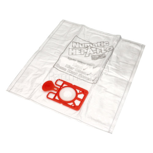 Numatic NVM-1CH 3 Layer Hepaflo Filter Dust Bag (Pack Of 5)