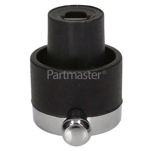 Partmaster Rangemaster Oven Thermostat Control Knob - Black & Silver. Part Number ...