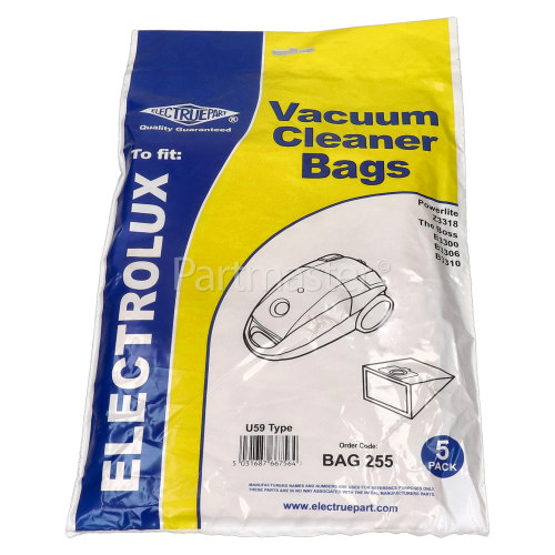 Progress U59 Dust Bag (Pack Of 5)