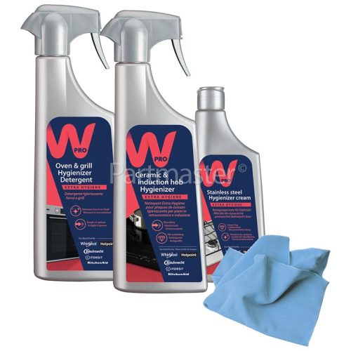 Wpro Oven & Hob Cleaning Care Kit
