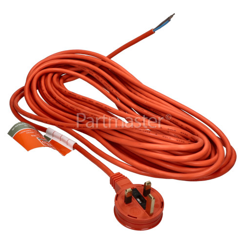 Flymo 12m Power Cable And Moulded Plug