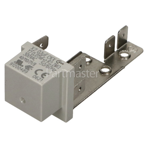 Candy Suppressor : Values Y2 0.015Uf X2 0.1Uf