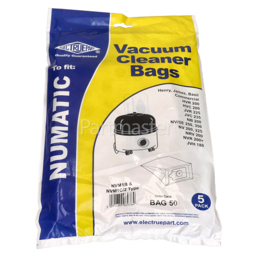 Compatible NVM-1CH Dust Bag (Pack Of 5) - BAG50