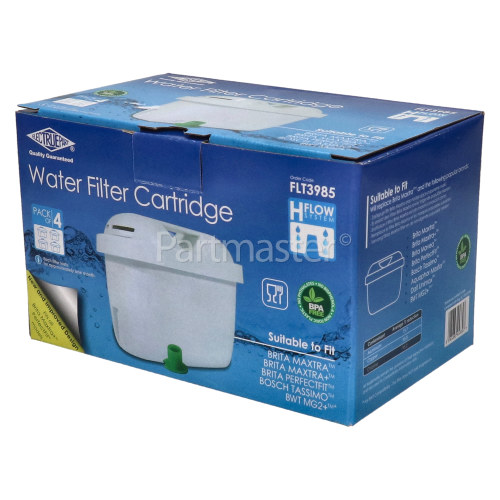 Bosch Compatible Brita Maxtra, Maxtra + Water Filter Cartridge - Pack Of 4