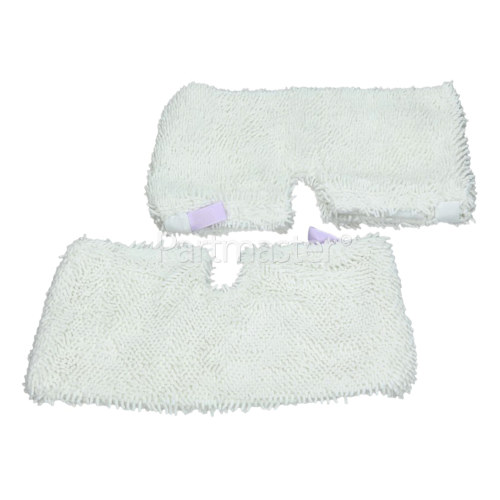 Steam Cleaner All Purpose Microfibre Mop Cloth Pads (Pack Of 2)