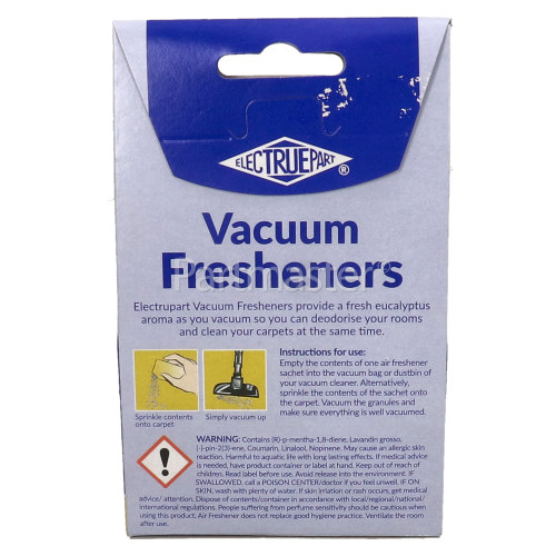 Universal Vacuum Cleaner Air Freshener - Eucalyptus (Pack Of 5)