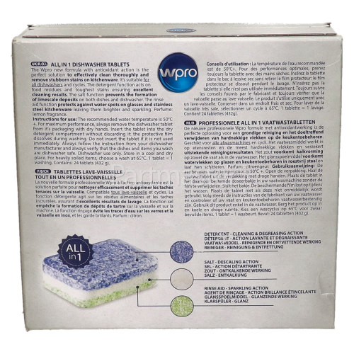 Wpro Powerpro Dishwasher Tablets (Box Of 24)