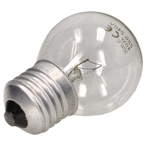 Wellco 40W ES (E27) Round Oven Lamp