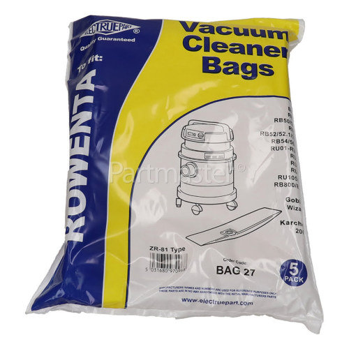 White & Brown AT 1300 ZR81 Dust Bag (Pack Of 5) - BAG27