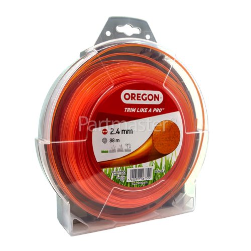 Oregon Orange Trimmer Line - 2.4mm X 88m