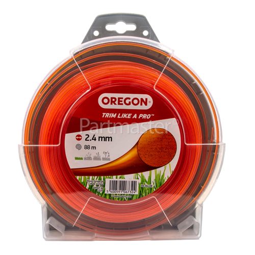 Oregon Orange Trimmer Line - 2.4mm X 88m