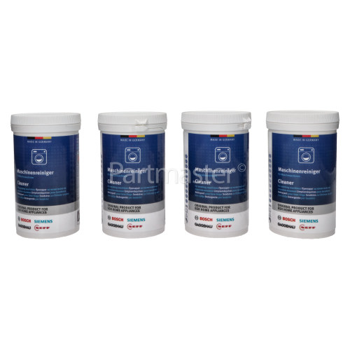 Bosch Washing Machine Cleaner (Pack Of 4 X 200g)