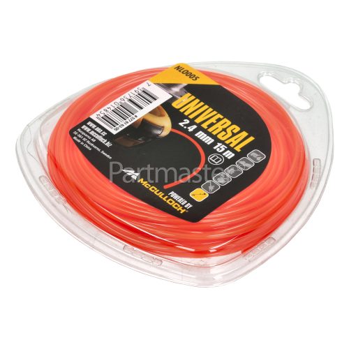 Universal Powered By McCulloch Universal Powered By NLO005 Round Nylon Line, 15m
