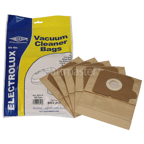 Efbe-Schott SCBSS510/RW E51 Dust Bag (Pack Of 5) - BAG213