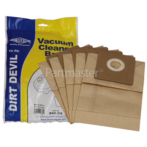 Bimar E67 Dust Bag (Pack Of 5) - BAG236