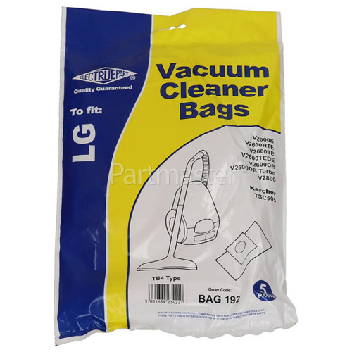 TB4 Dust Bag (Pack Of 5) - BAG192