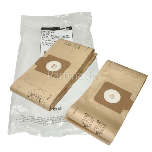 Nilfisk Dust Bag (Pack Of 10)