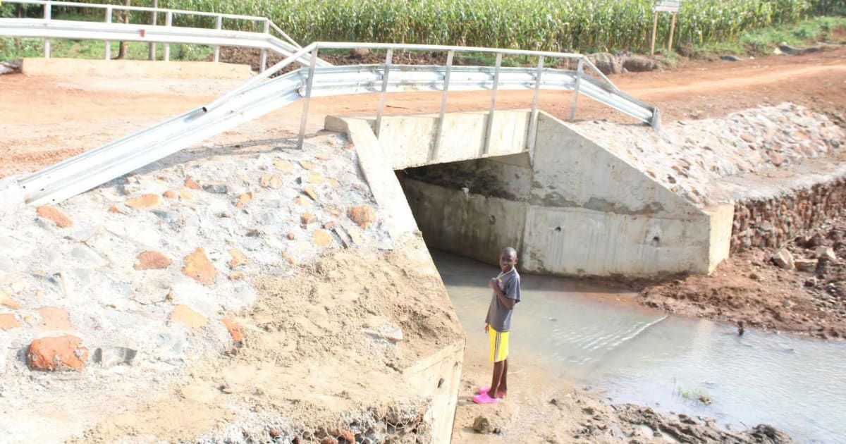 KSh 7 Million for a Box Culvert? Residents Question Cost of Mumias East Project