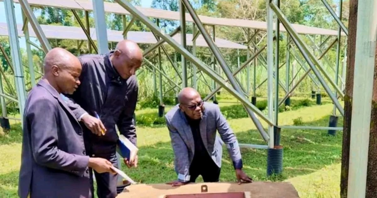 Service Delivery Chief Officer Inspects Ongoing Projects in Navakholo