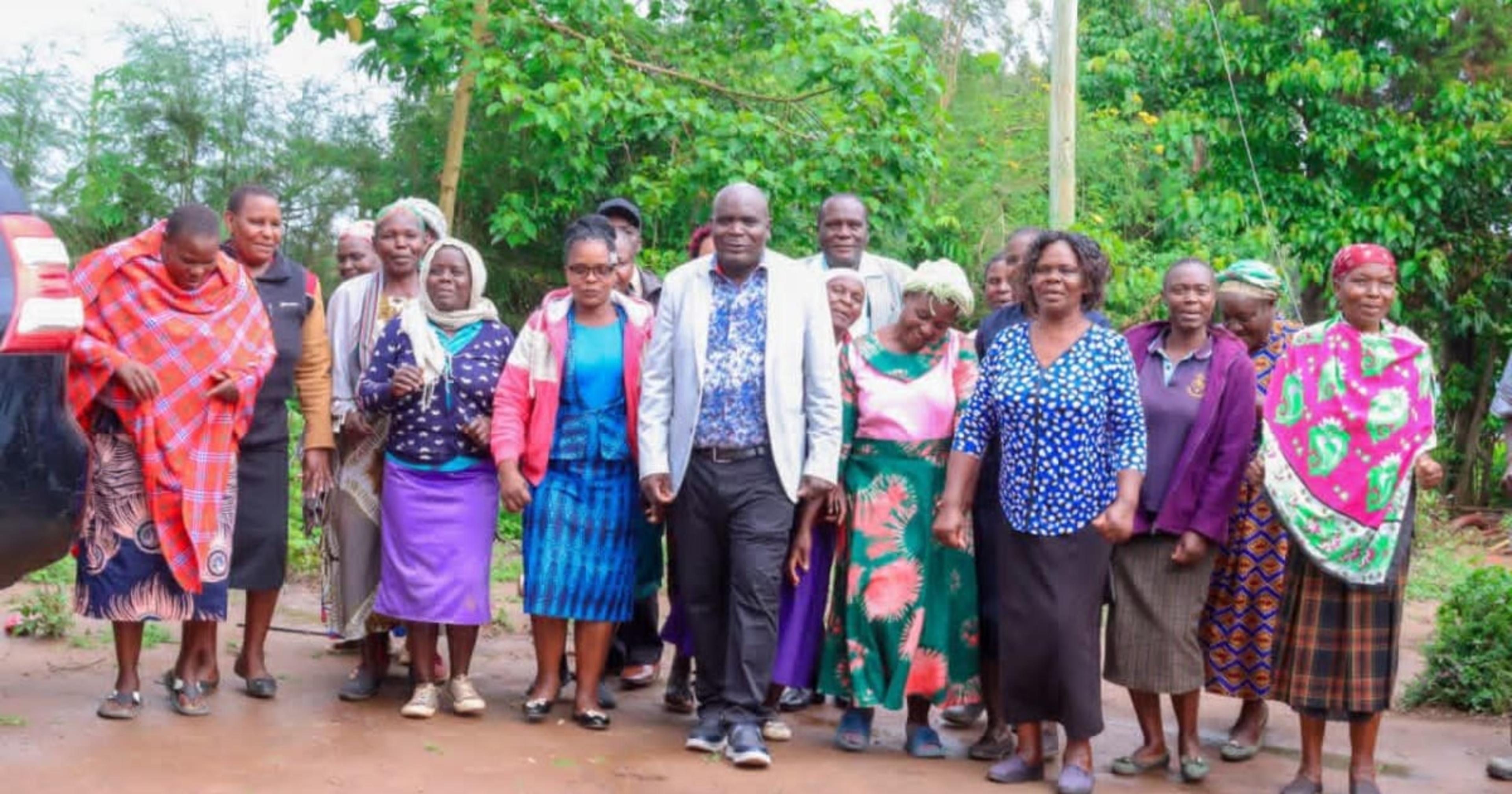 Deberious Shikuku Joins Kongoni Ward Table Banking Women’s Group During Home Visit