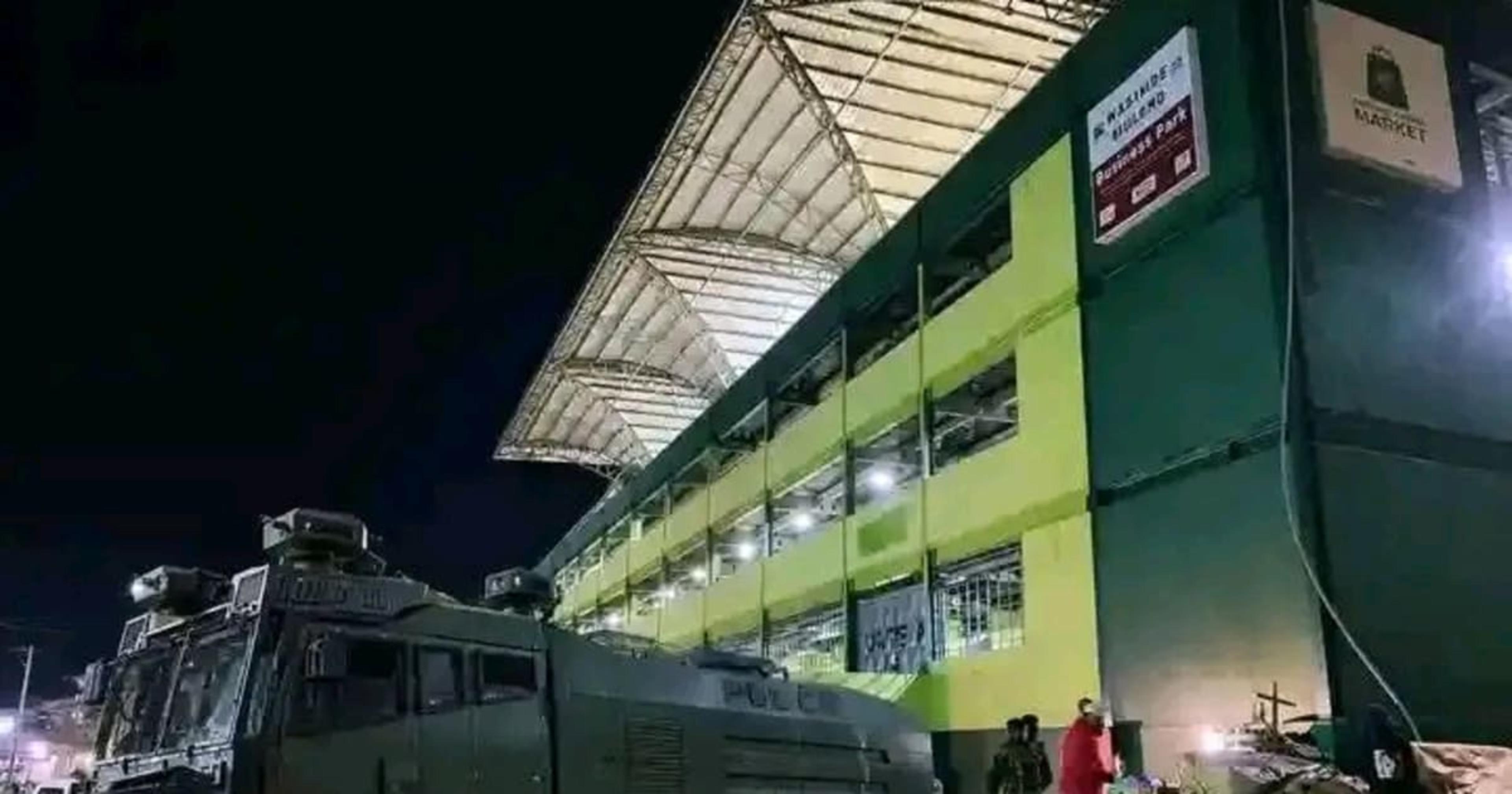 Water Cannons Deployed in Kitale as Natembeya-Ruto Market Row Escalates