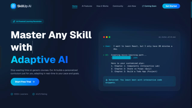 SkillUp AI thumbnail 1