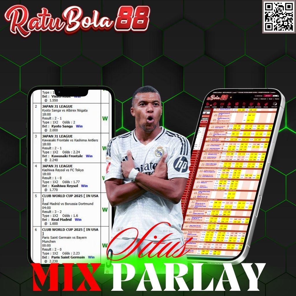 Mix Parlay 🎱 Agen Judi Bola dengan Pasaran Paling Lengkap Terpercaya