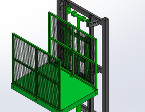 Endüstriyel Yük Asansörleri ve Platformları - 2