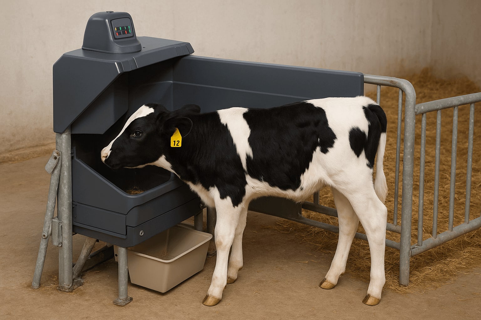 Akıllı Buzağı Besleme ve Sürü Yönetim Sistemi - 1