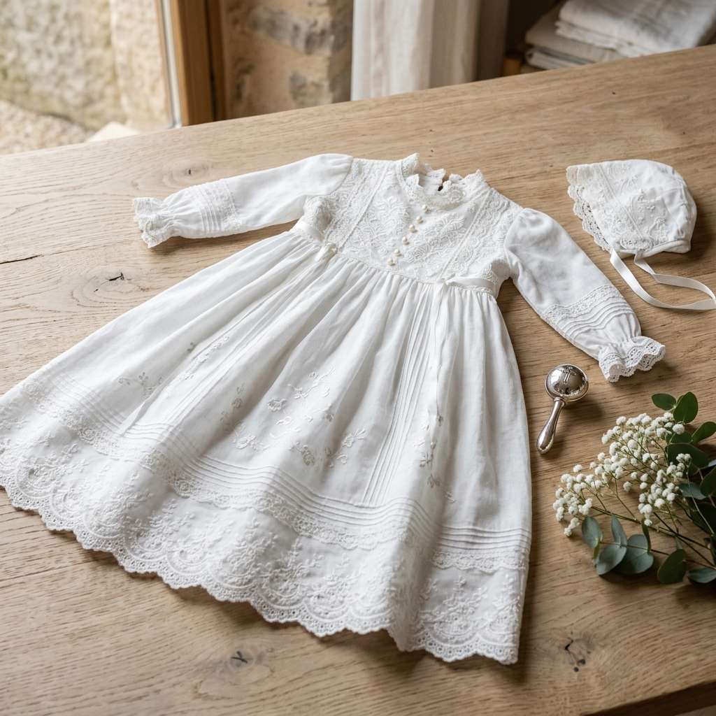 Los Mejores Ropones de Bautizo para Niño en Clima Cálido - ejemplo 1 de altisima calidad