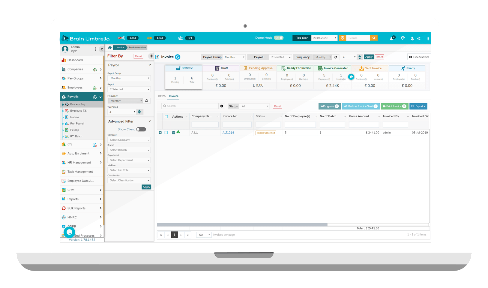 payroll software tour