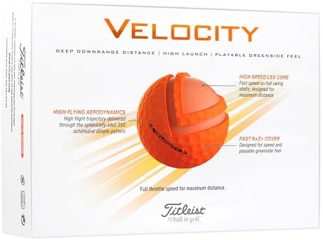 Vue 7 de Titleist Velocity Golf Ball