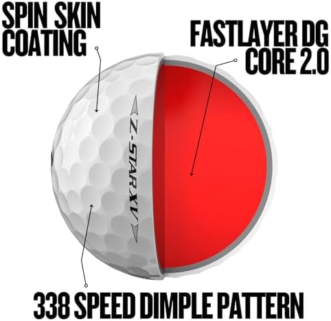 Vue 6 de Srixon Zstar Xv Balle