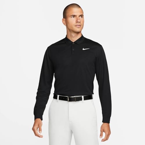 Vue 2 de Nike Drifit Victory Herrenlongsleevegolfpoloshirt