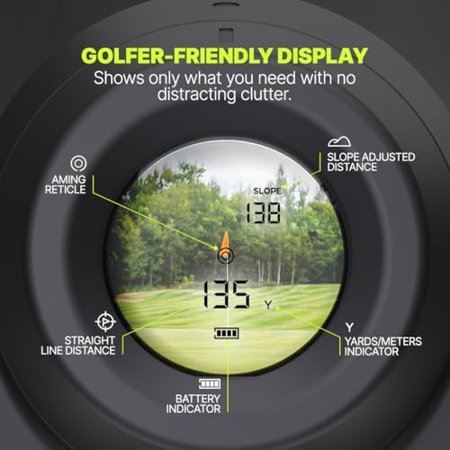 Vue 2 de Precision Pro Telemetre Golf