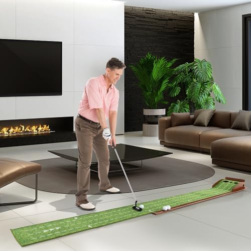 Vue 2 de Costway Tapis De Putting