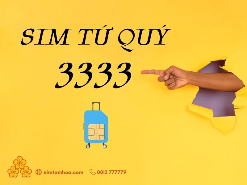 Sim tứ quý 3333