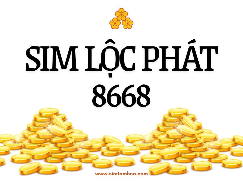 Sim Lộc Phát 8668