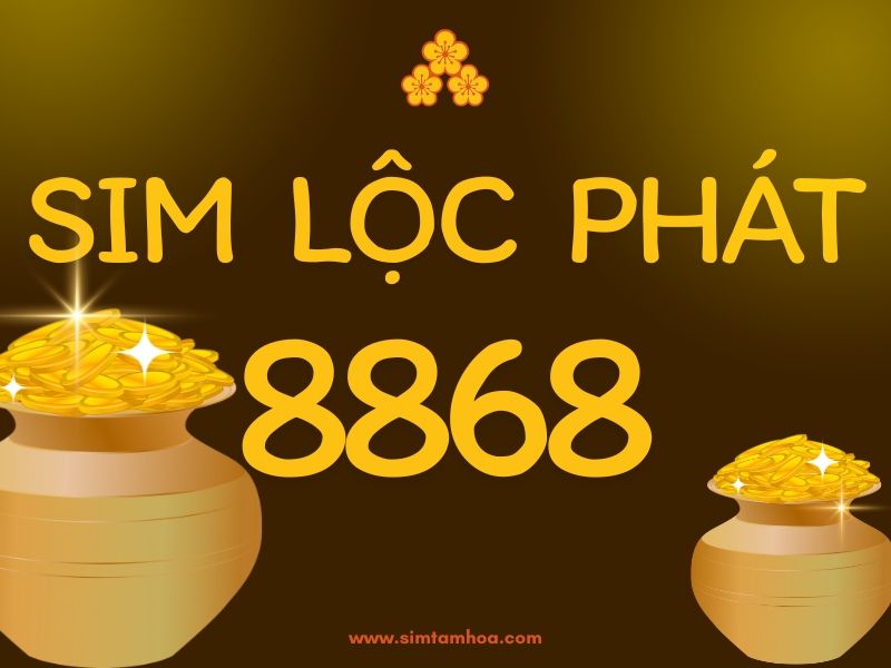 Sim Lộc Phát 8868