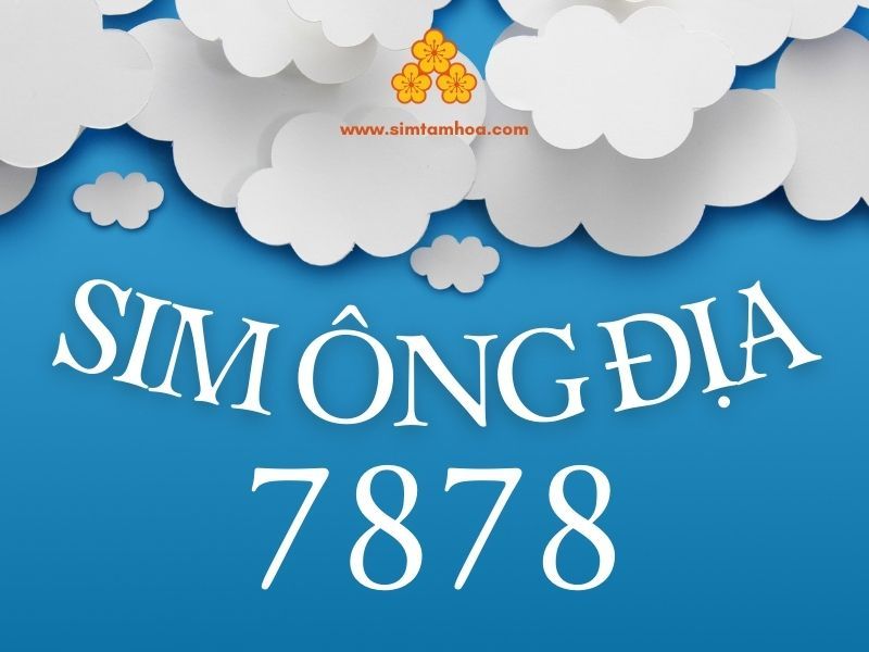 Sim Ông Địa 7878