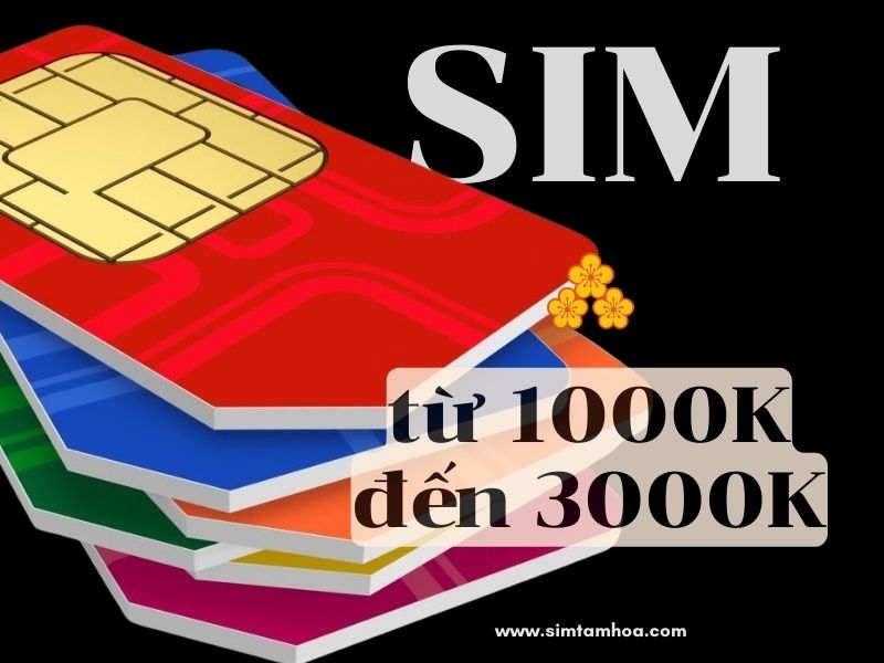 Sim từ 1 - 3 triệu