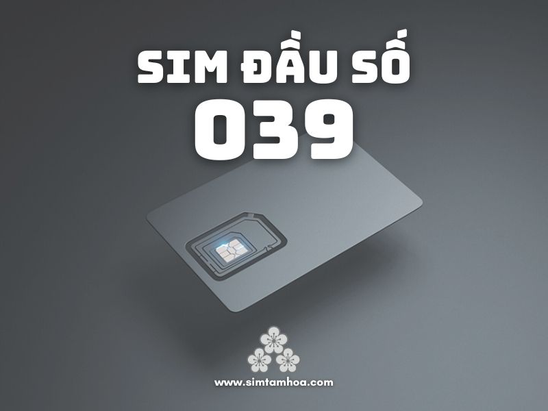 Sim số đẹp đầu 039